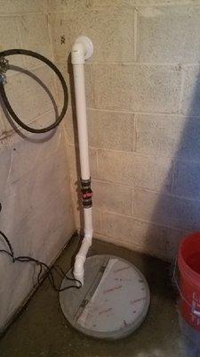 New Sump Pump