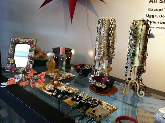 Amazing selection of jewelry- whether it's new, vintage, or costume