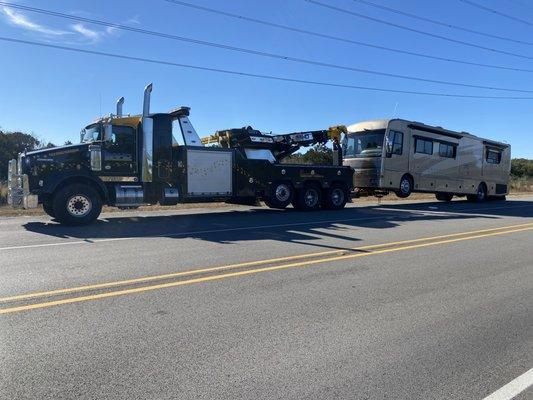 Motor Home/Rv  Towing, San Antonio Heavy Duty Towing