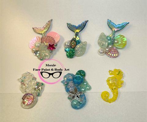 Mermaid Bling- great for face paint add ons, treasure box, special treats and more. Message for ordering info