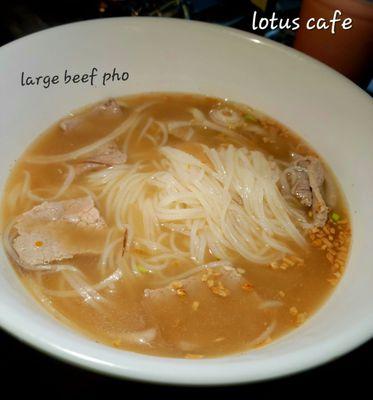 Beef pho large