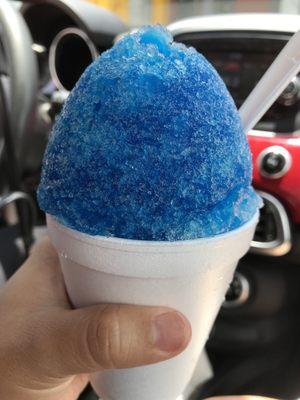 Blue coconut