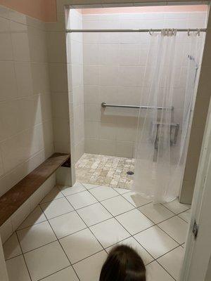 Accessible shower