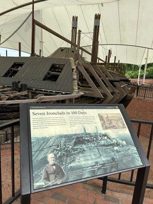 Seven ironclads