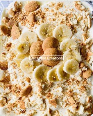 Half-pan banana pudding