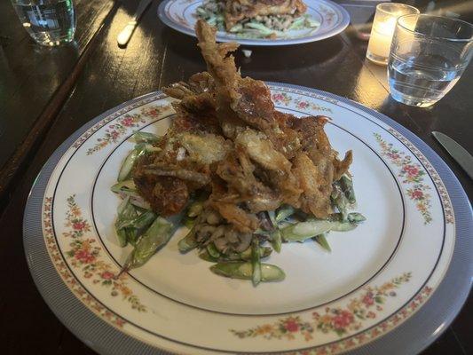 Soft shell crab special