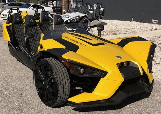 2018 Polaris Slingshot - Stretched Out - Seats 4  - Call to Rent & Reserve Today.