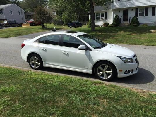 Thanks to Imperial Car Wash and Detailing my Cruze looks like new!