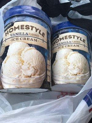 Tastes just like Homemade Ice Cream!! There is no better Store Bought  vanilla