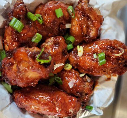 Korean Fried Chicken Wings Garlic Soy