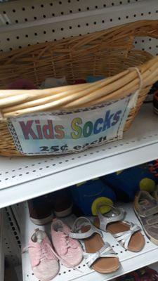 Kids socks .25 cents