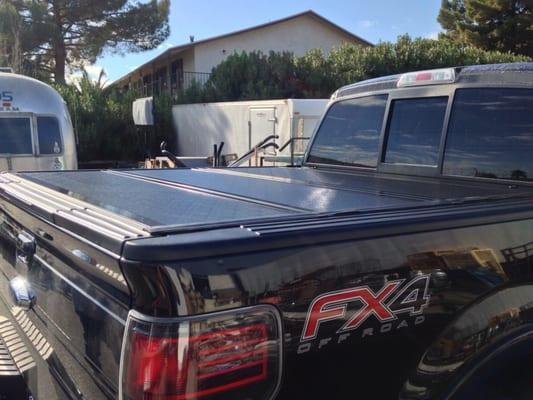 Folding Tonneu cover installation on this F-150