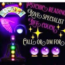 Readings offered:
Palm, Tarot cards, Psychic, Full body and Chart Readings