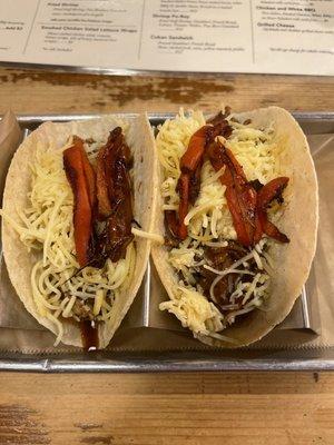 Smoked Pepper and Pork Tacos