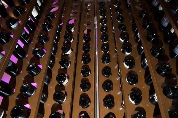 We have over 1600 bottles of wine in stock.