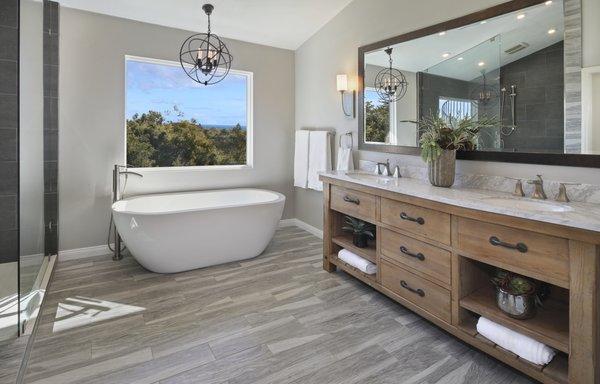 Bathroom design by White Diamond.