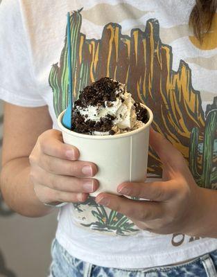 Cookies & Cream Rolled Ice Cream