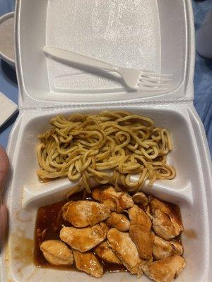 Chicken Hibachi Dinner