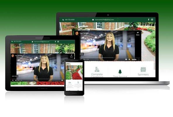 David and Son Landscaping in Lancaster needed a new site. A video brings in even more traffic to your website. http://lancaster-landscaper.c