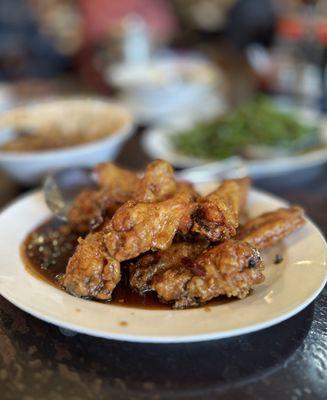 Dry Fried Chicken wings