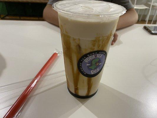 Brown sugar milk tea with out beads