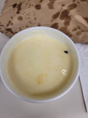 A roach in my queso.