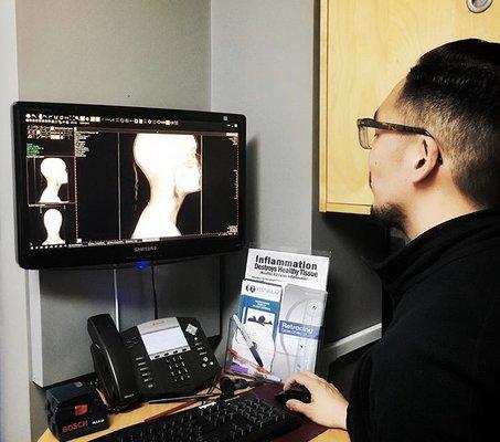 Specific X-ray analysis to give Specific Adjustments with no twisting or cracking