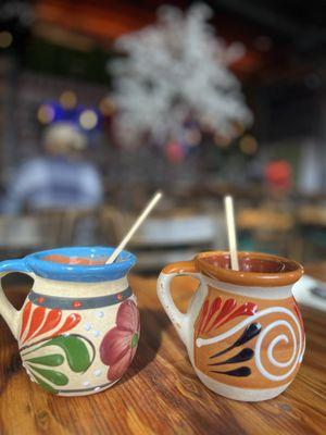 Cafe De Olla & Abuelitas Hot Chocolate - good but too sweet