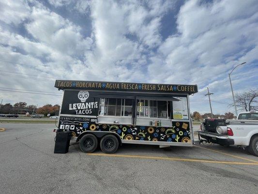 Delicious taco truck at the At Home Store!