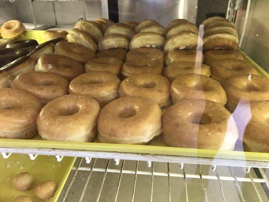 They make super soft, perfect glazed donuts. We even froze them and microwaved them later and they turned out great.