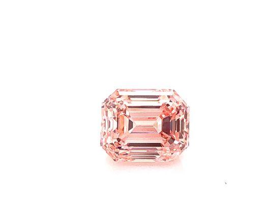 Pink Emerald Diamond (HPHT).