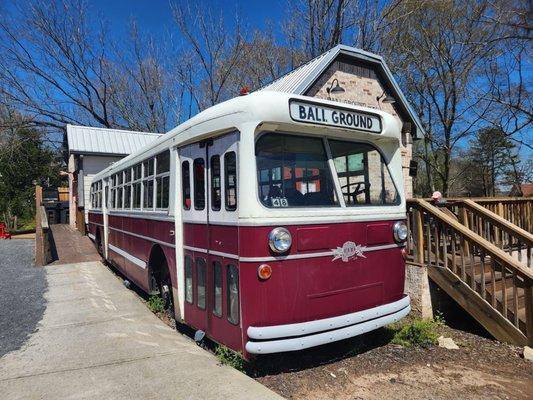 The cute bus