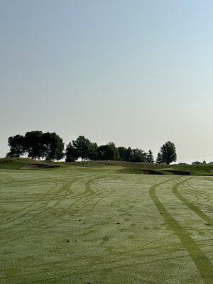 Early morning tee time