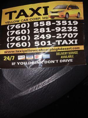 Tony's High Desert Independent Taxi