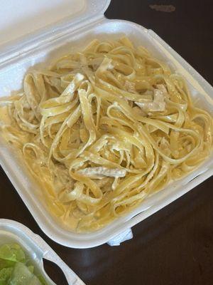 Fettuccine w/ chicken