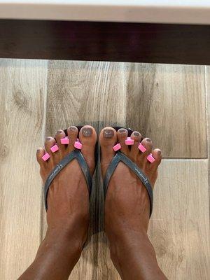 My pedicure