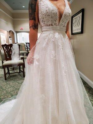 My dress!