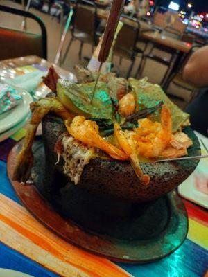 Molcajete for two