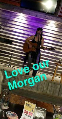 Morgan Reynolds plays every Tuesday with a special guest.