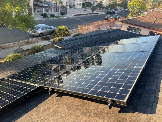 Clean solar panels!