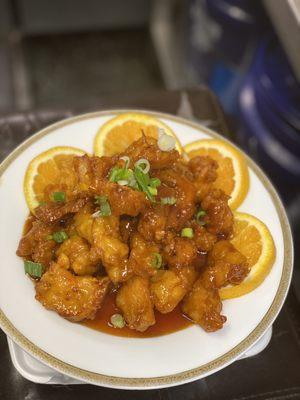 Orange chicken