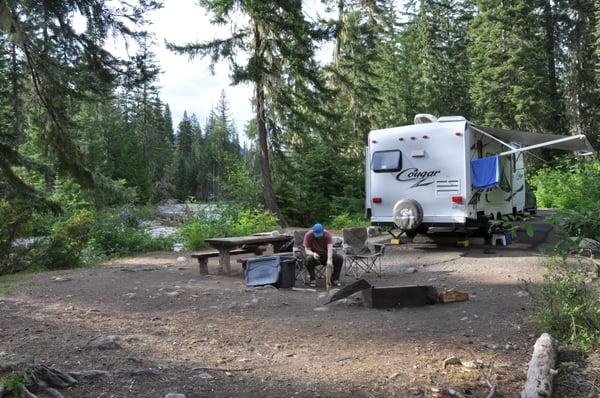 Salmon La Sac Campground