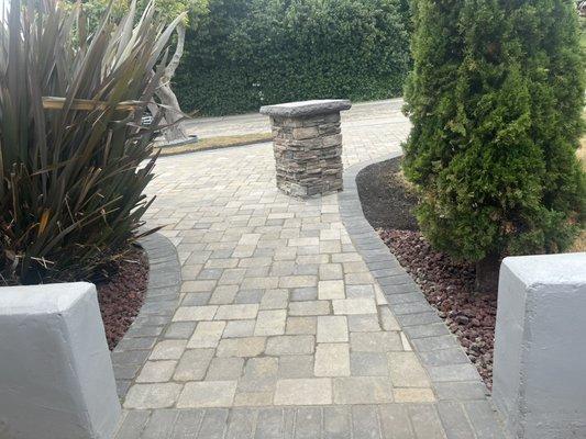 Paver Driveway