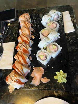 KC roll and Miami roll