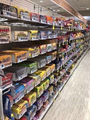 Best candy aisle I've seen in a long time.