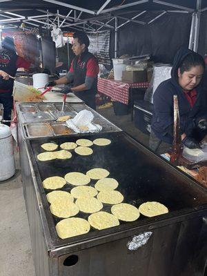 We love a freshly made corn masa! Just elevates the tacos and adds more complexity to the taco flavor