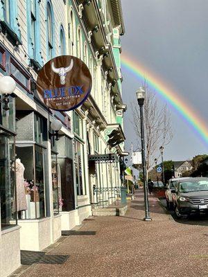 Just another day here in Old Town Eureka CA!  We sometimes forget how blessed we are to live in such a beautiful part of the world!