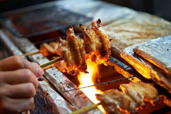 Yakitori by chef Kazumi Motoi