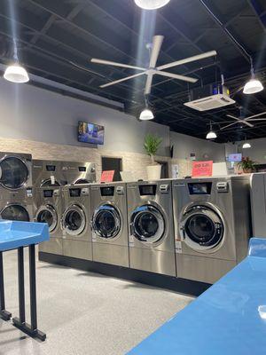 20lb, 40lb, and 80lb washer and dryers