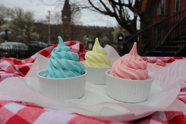 Thousands of flavor options available with our soft serve ice cream!